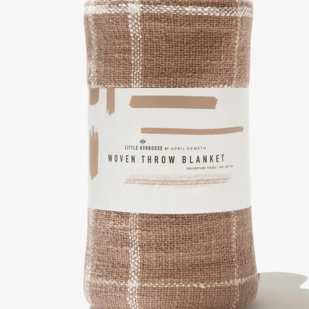 Little Korboose Woven Throw Blanket
